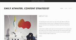 Desktop Screenshot of emilyatwater.com